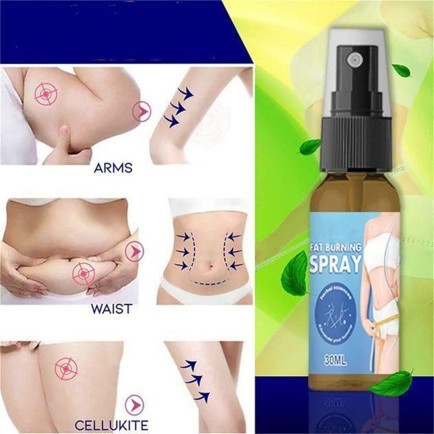 Fat Burner Slimming Spray – 30ml | Natural Weight Loss Spray for Men & Women
